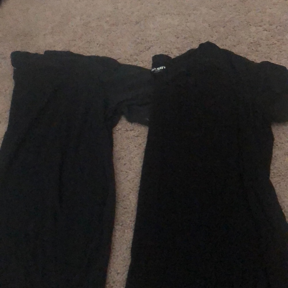Two black shirts in a xL in women